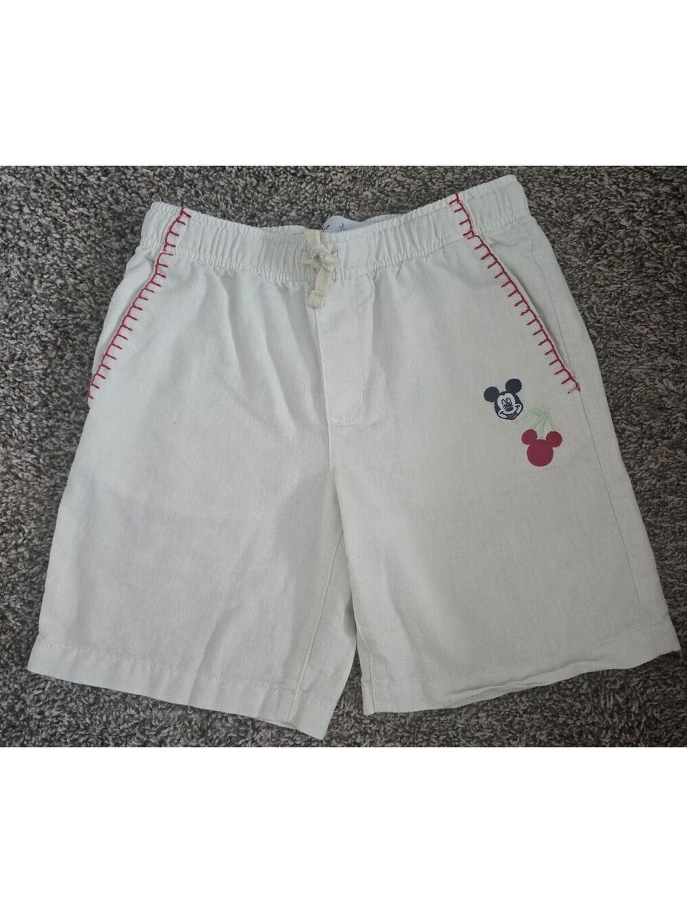 Old Navy x Disney Girl's Linen Blend Shorts Size Large 10-12
